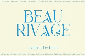 Beau Rivage Modern Serif Font