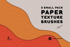 Procreate Paper Brush - 3 Paper Texture Procreate Brushes