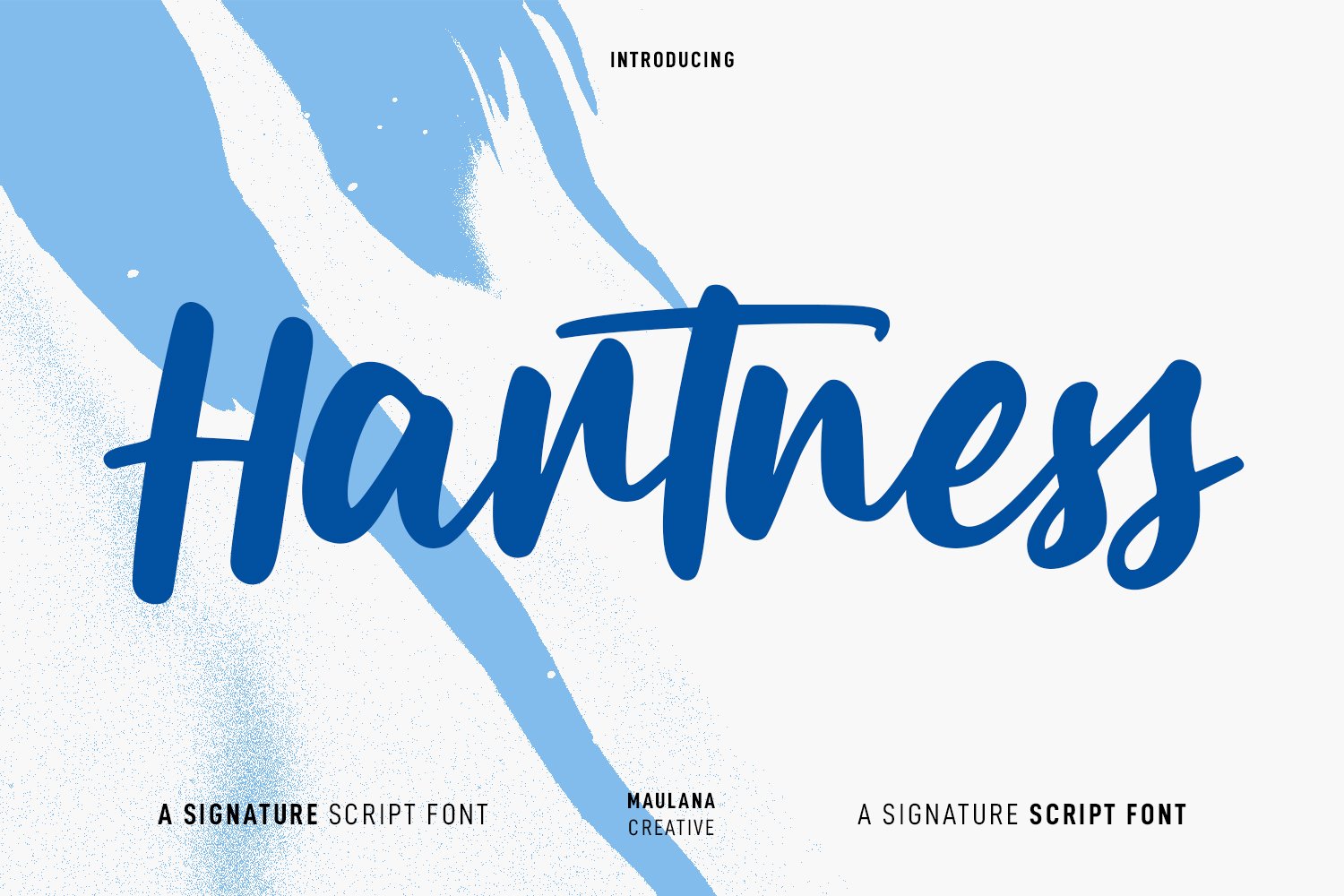 Hartness Script Font - Design Cuts