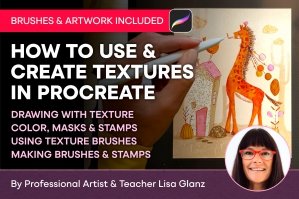 How to Create and Use Texture in Drawings in Procreate