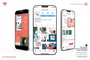 Animated Instagram Post & Stories Templates