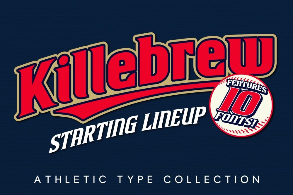 Killebrew Baseball Font
