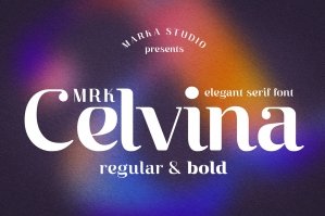 MRK Celvina | Modern Serif Font