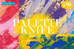 Palette Knife Acrylic Textures 2