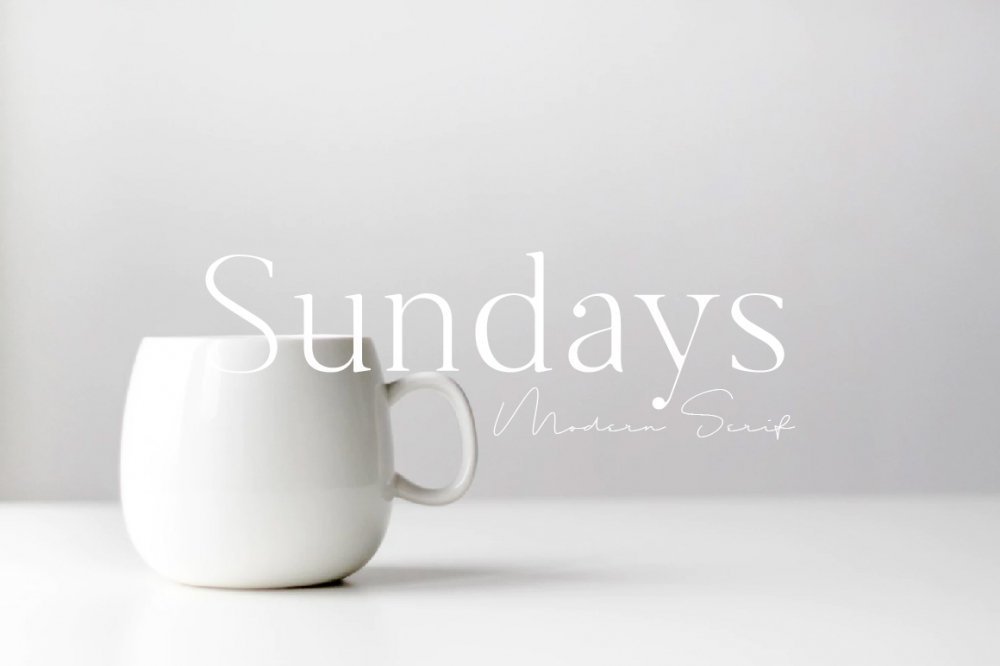 Sundays – Modern Serif Font