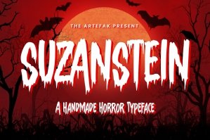 Suzanstein - Horror Font