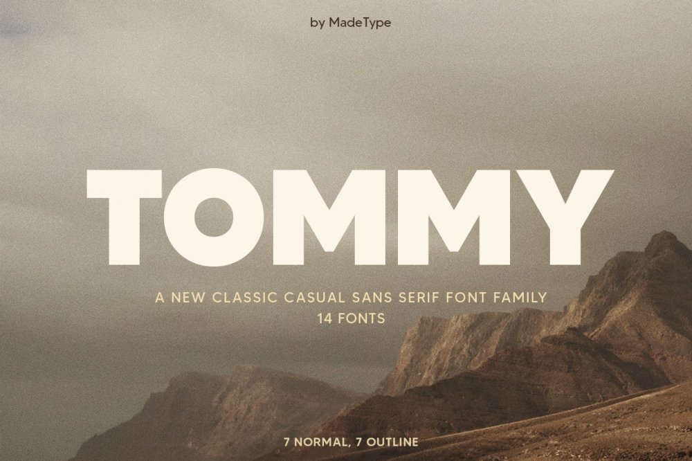 Tommy Magazine Font
