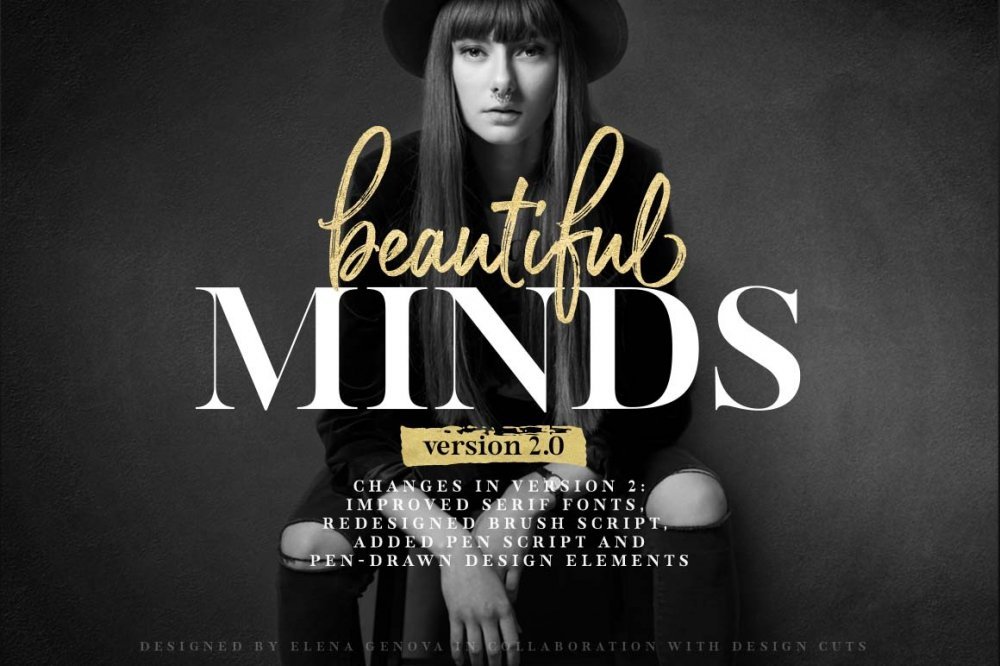 Beautiful Minds – A Versatile Font Family