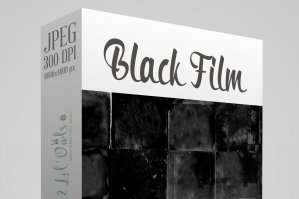 Black Film Fine Art Textures