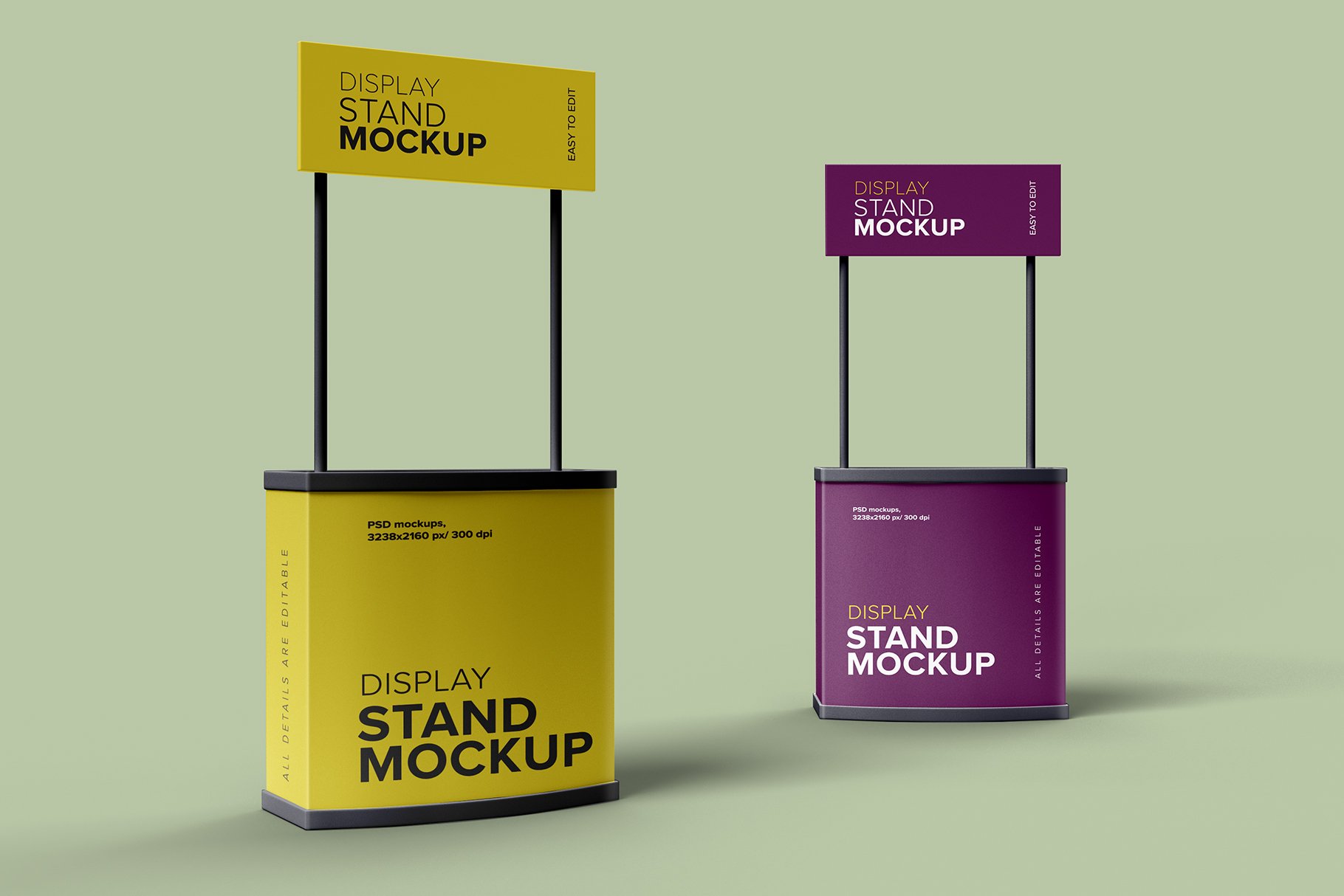 Display Stand Mockup PSD Set #318456 - TemplateMonster