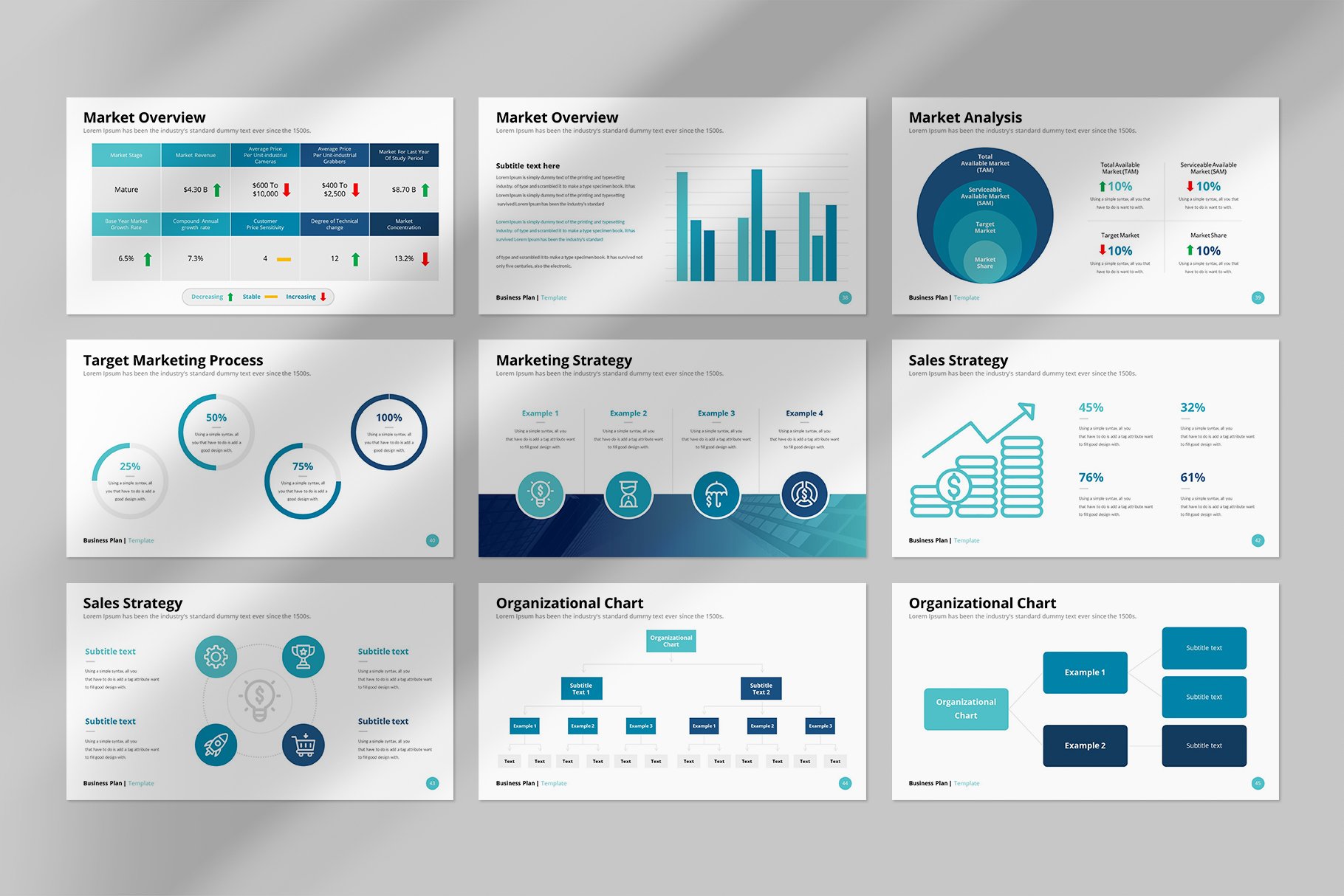 Business Plan Powerpoint Template - Design Cuts