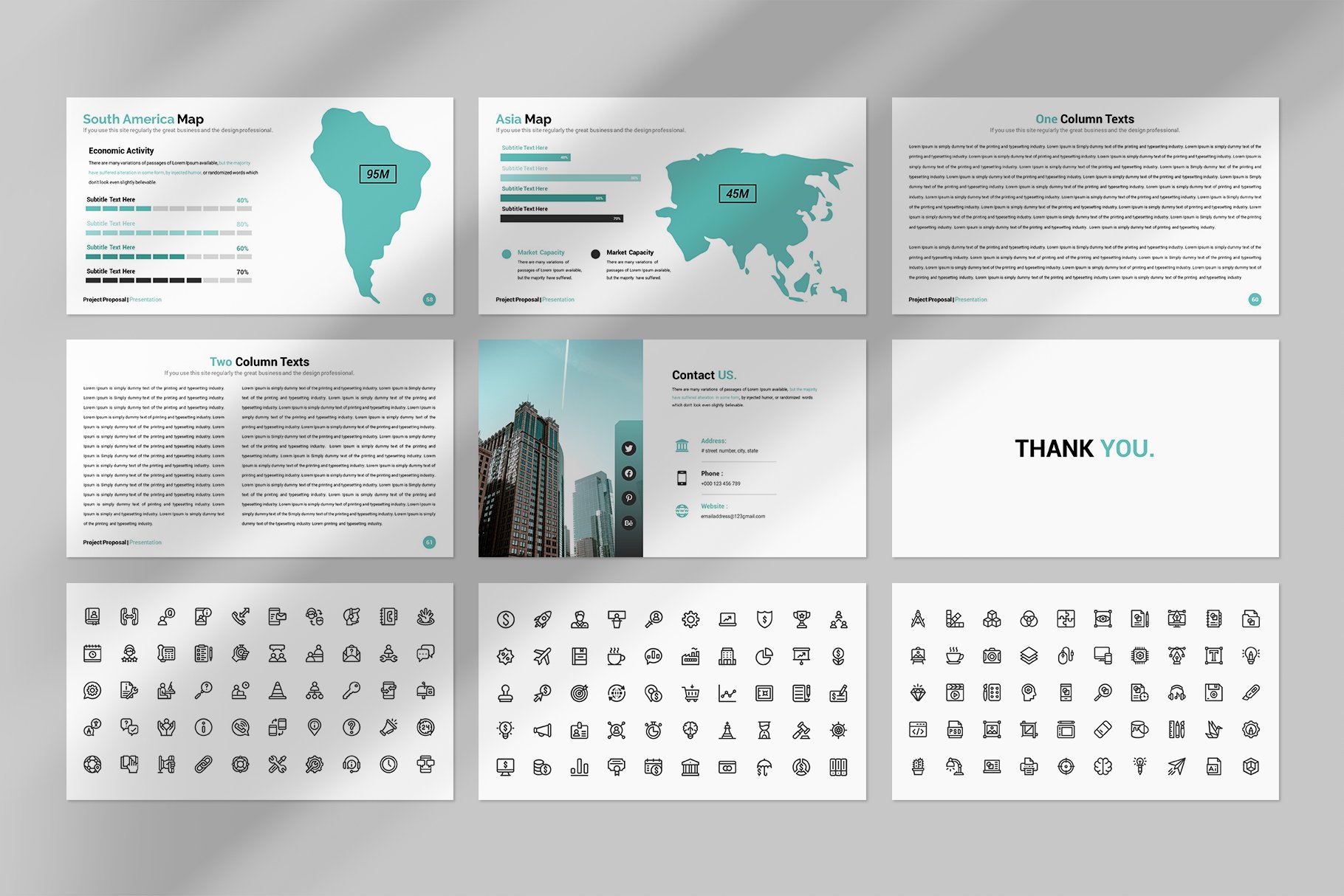 Project Proposal Powerpoint Template V2 - Design Cuts