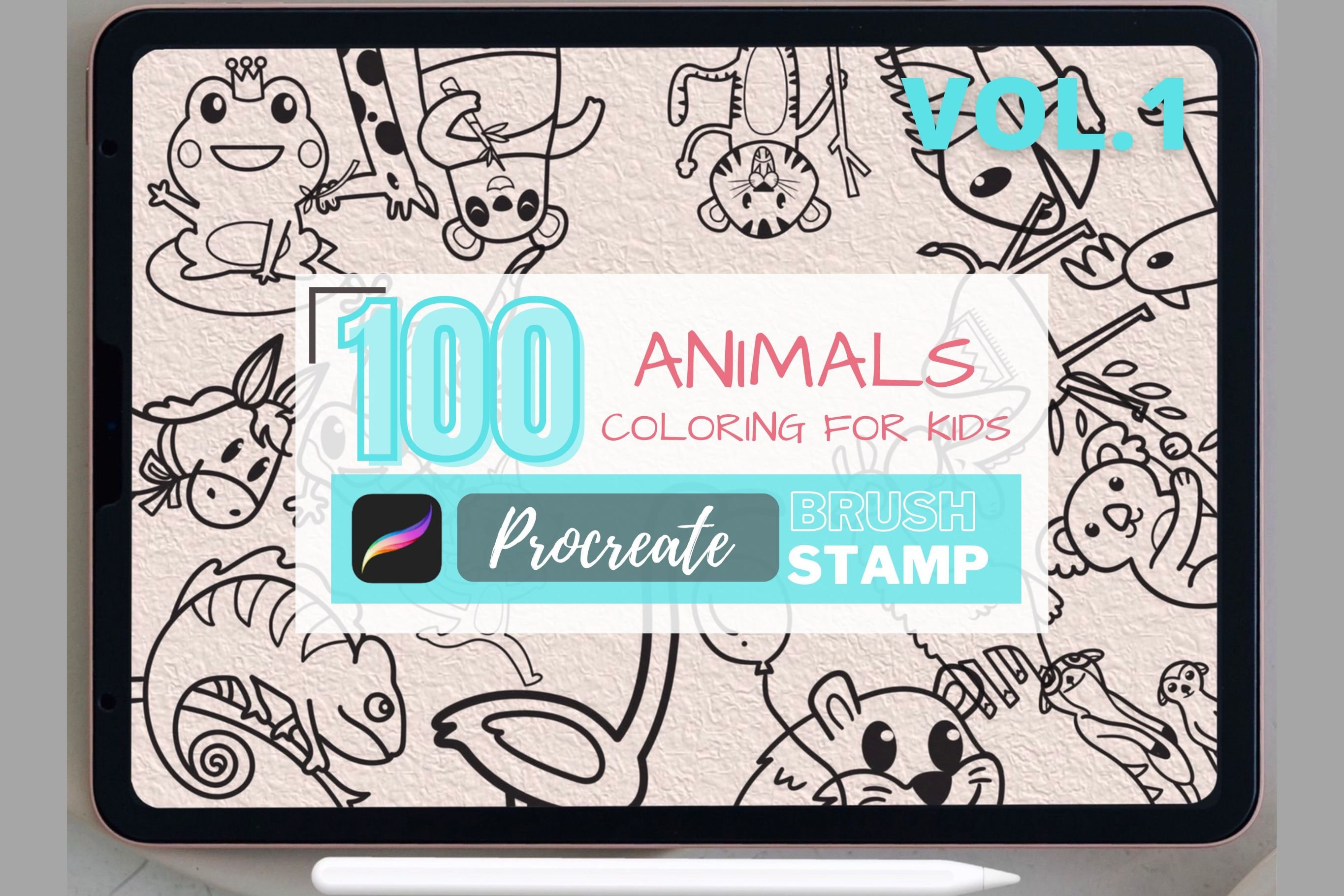 Ultimate Animal Stamps Pack For Procreate