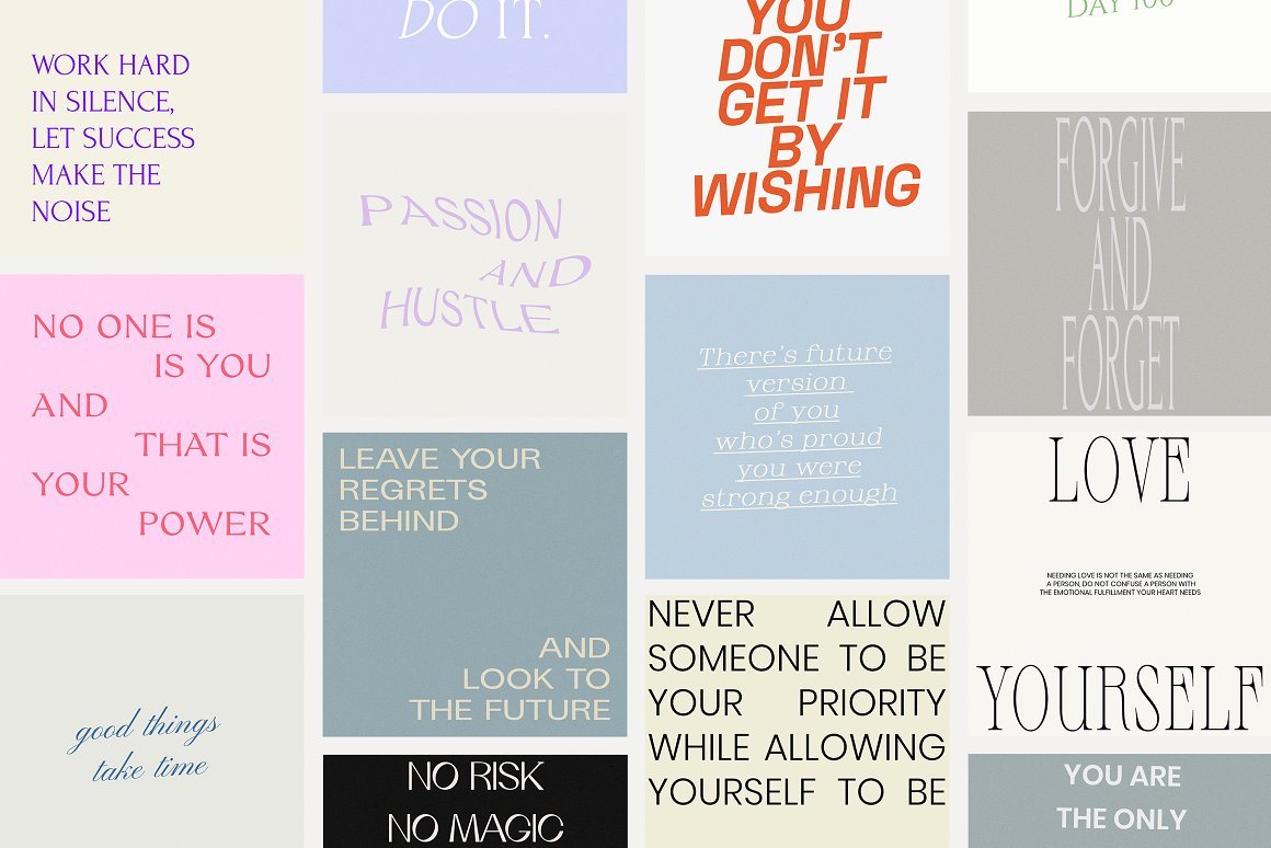 Aesthetic Instagram Quotes Posts Stories 3 - Design Cuts