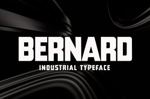 Bernard - Industrial Typeface