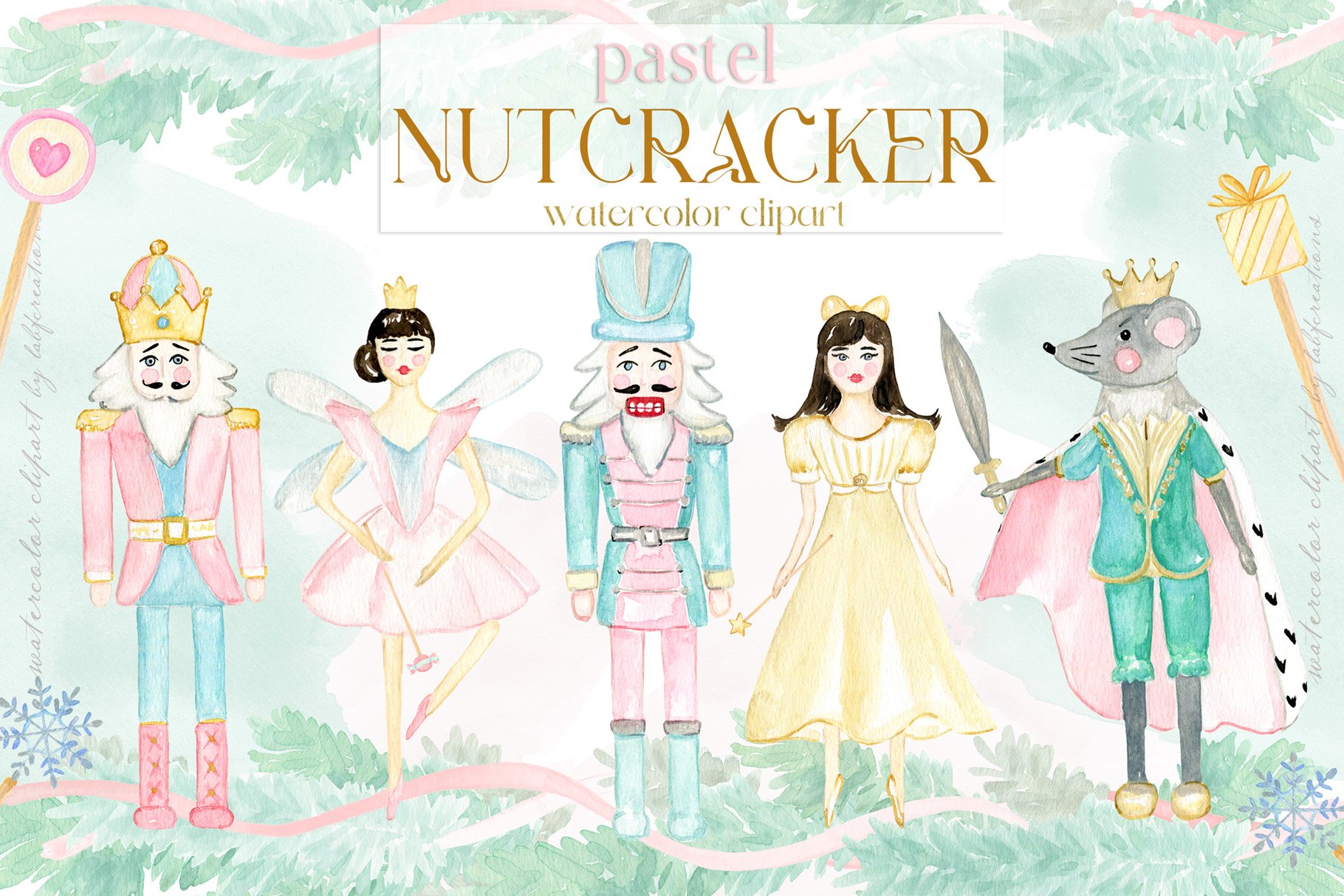 nutcracker ballet characters paintings