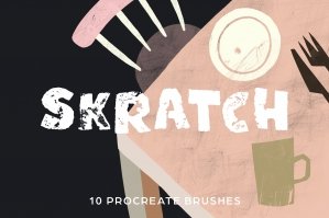 Scratch Procreate Brushes