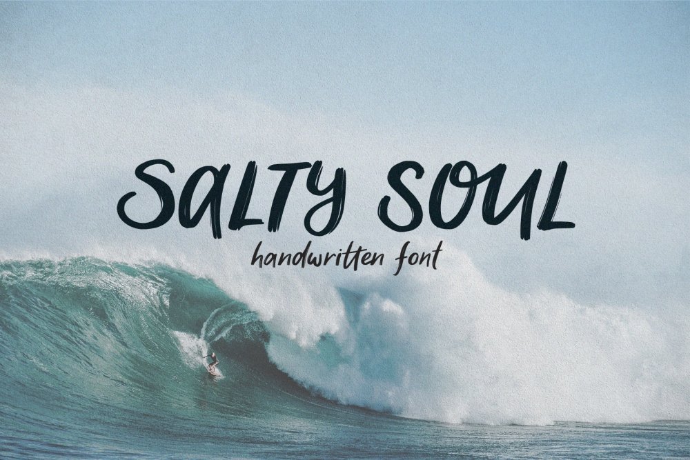 Salty Soul Summer Font