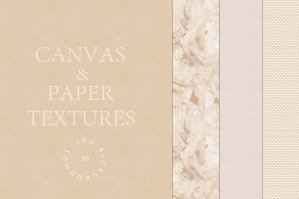 Canvas Paper Textures 4