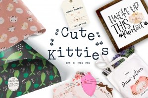 Cute Kitties Graphic Collection