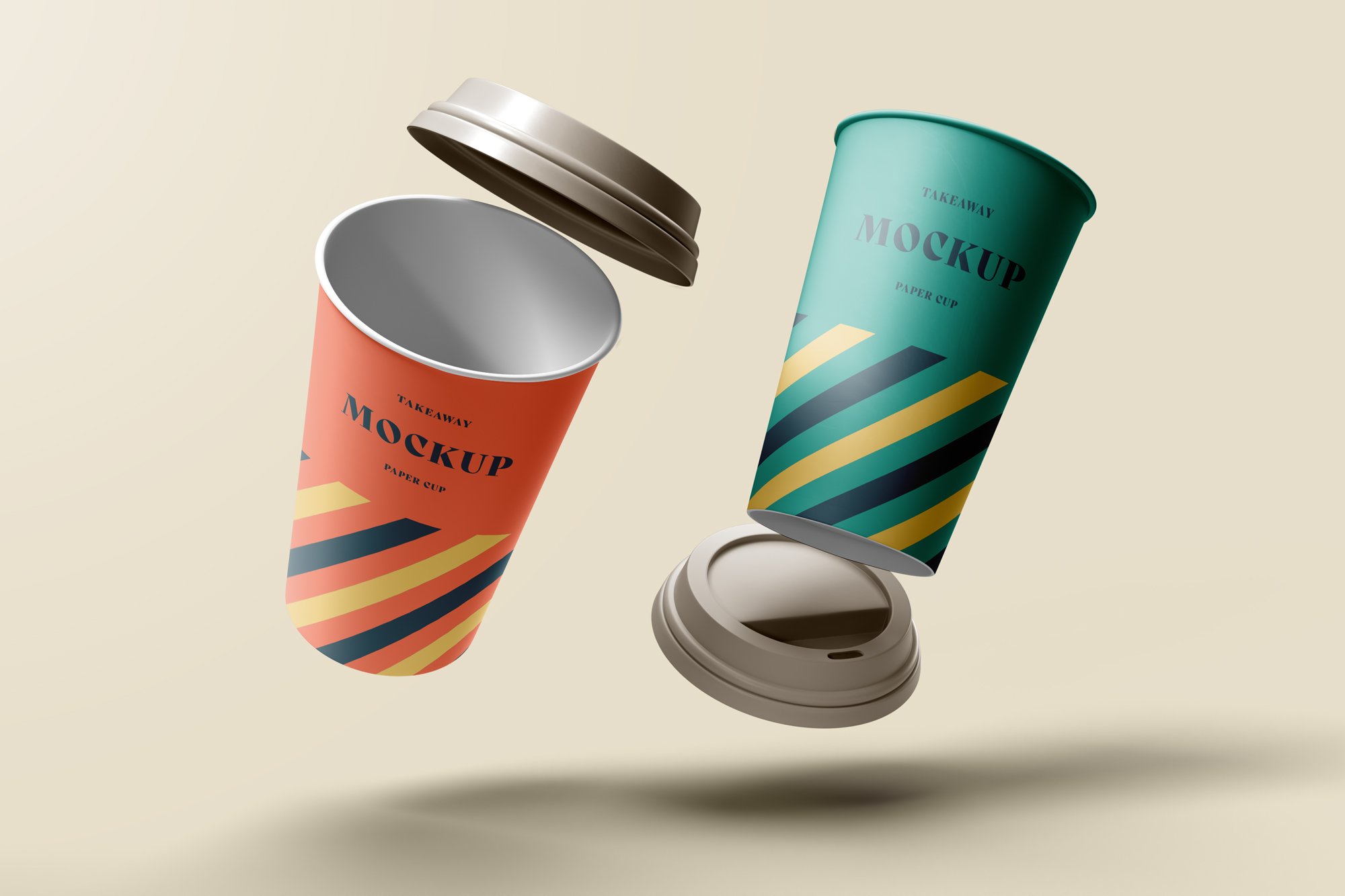 70+ Free Takeaway Paper Coffee Cup Mockups - Good Mockups