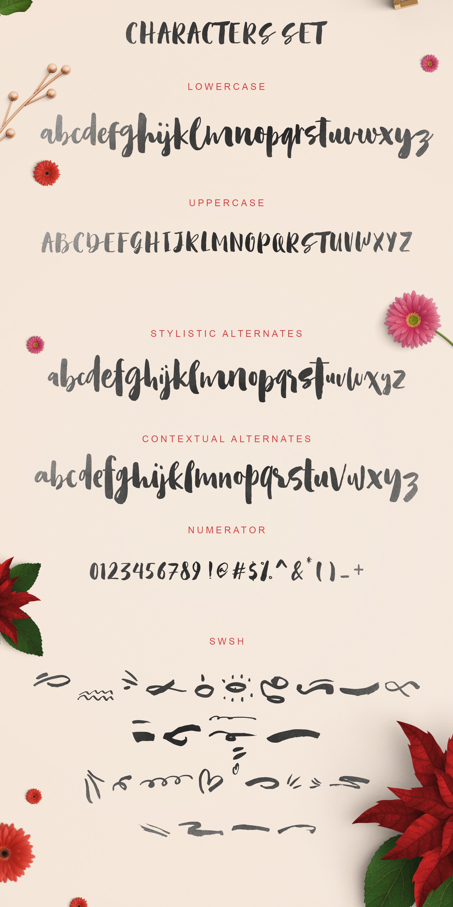 Justion Typeface - Design Cuts