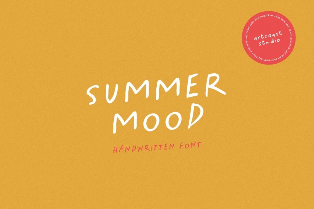 Summer Mood Summer Font