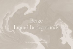 Beige Liquid Marble Backgrounds Textures