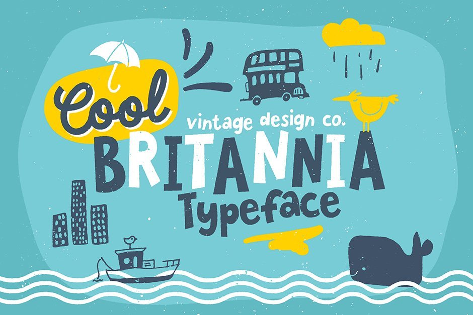 Cool Britannia Summer Font