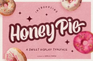 Honey Pie - Sweet Typeface
