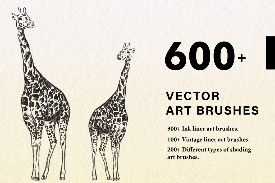300 Illustrator Brushes Bundle, Brush for Digital Drawing Vintage Art  Brushes Vintage Pattern Brushes Instant Download Vector Brushes 