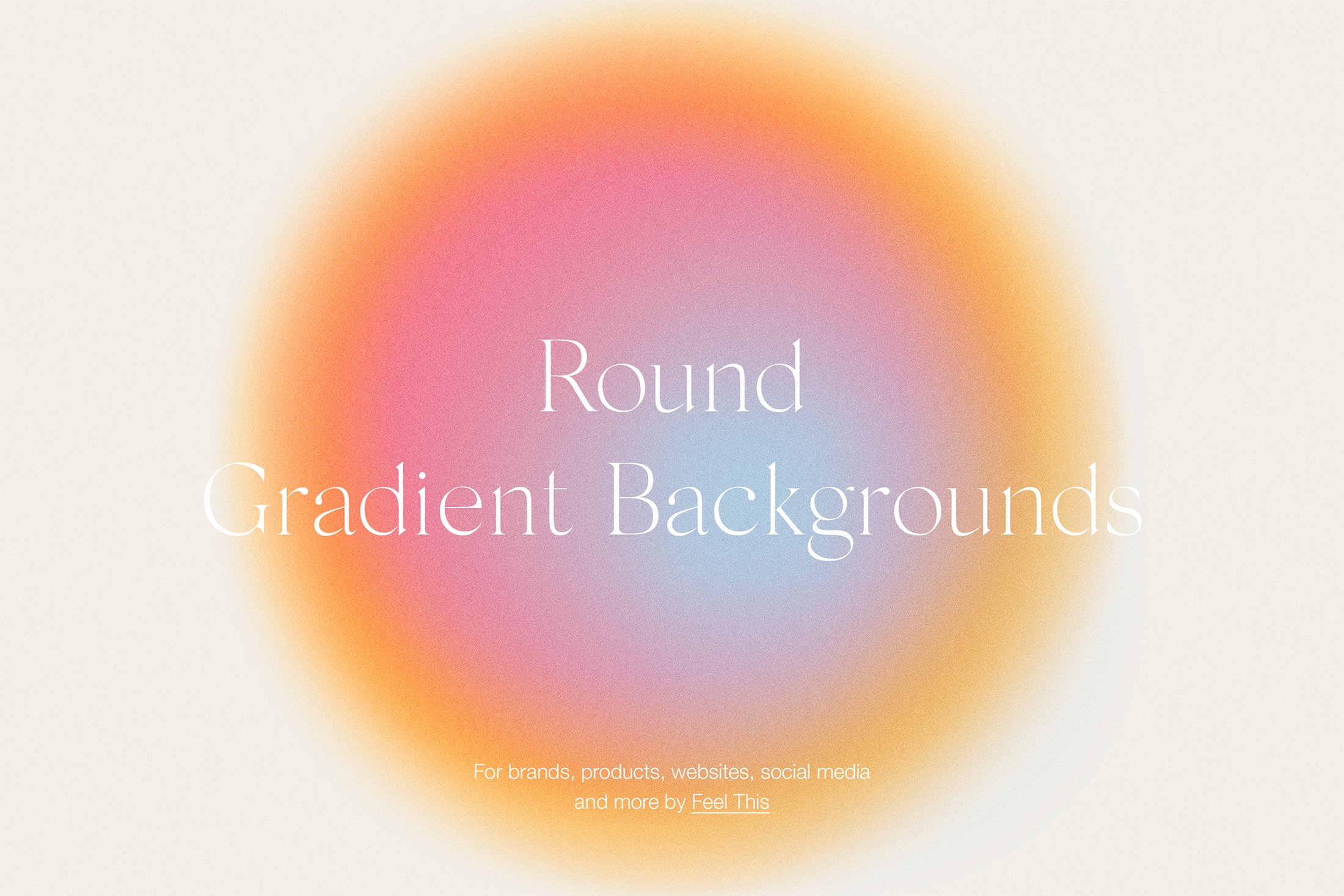 Round Circle Gradient Textures Backgrounds - Design Cuts