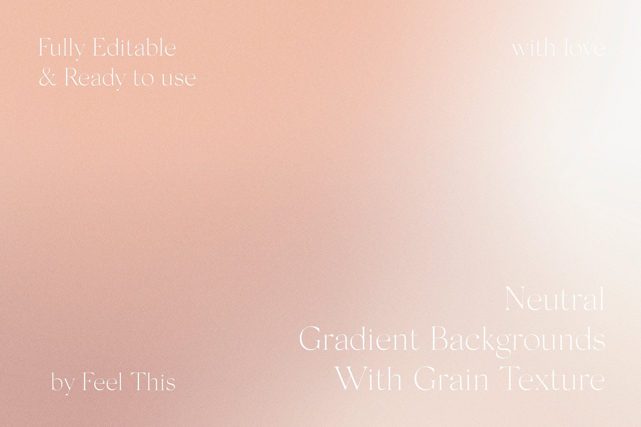 Neutral Grainy Gradient Textures Backgrounds - Design Cuts