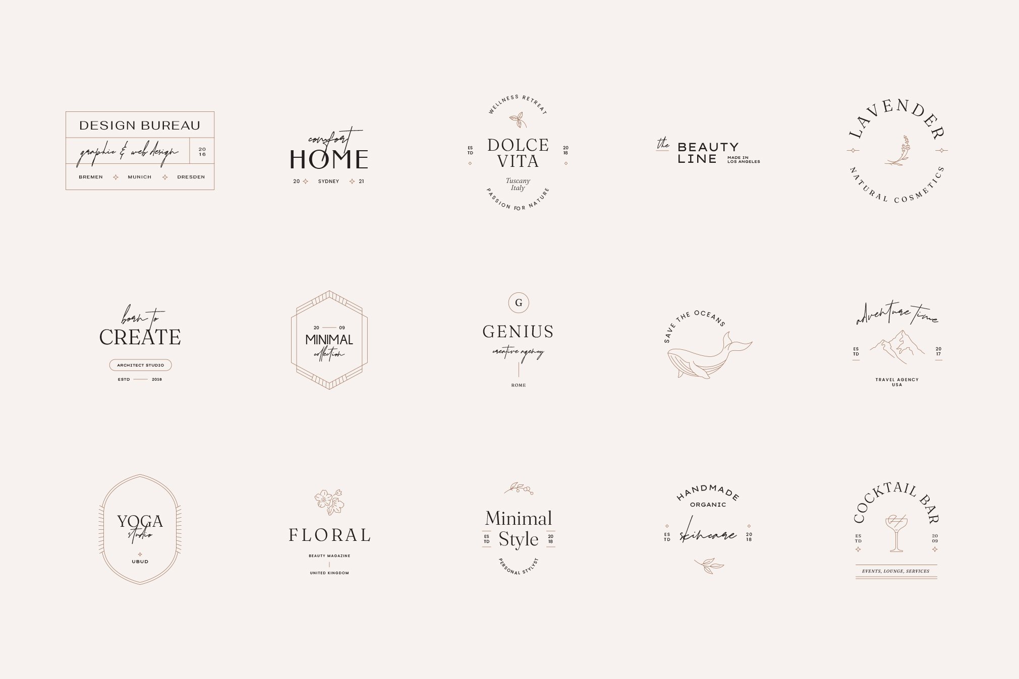 Minimal Logo Kit - Design Cuts