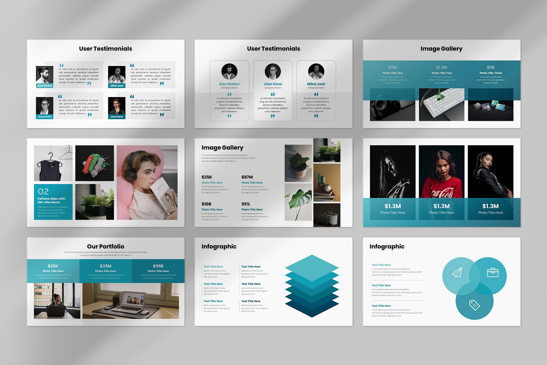 Business Plan Google Slides Presentation Template - Design Cuts