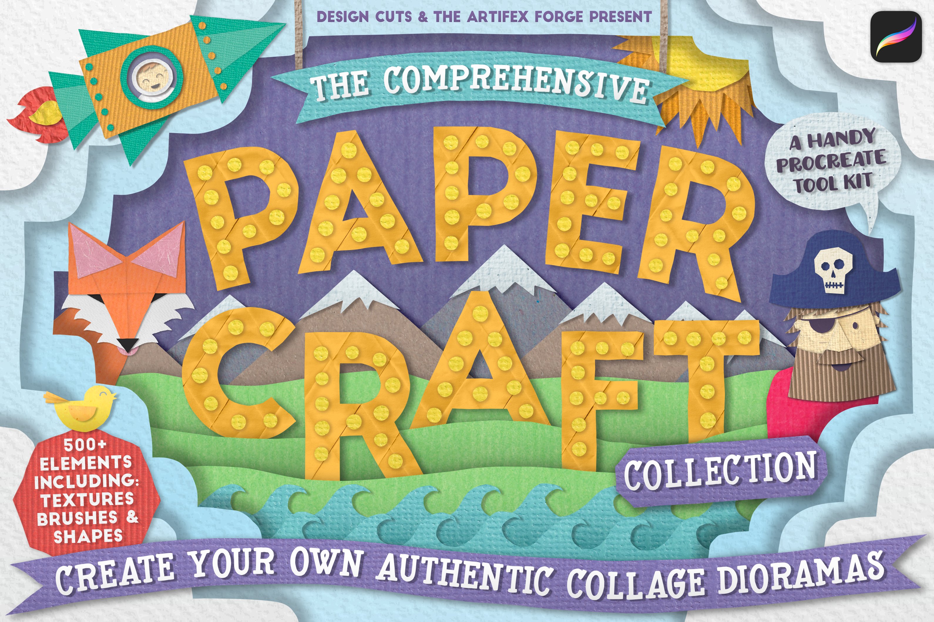 The Comprehensive Paper Craft Collection For Procreate