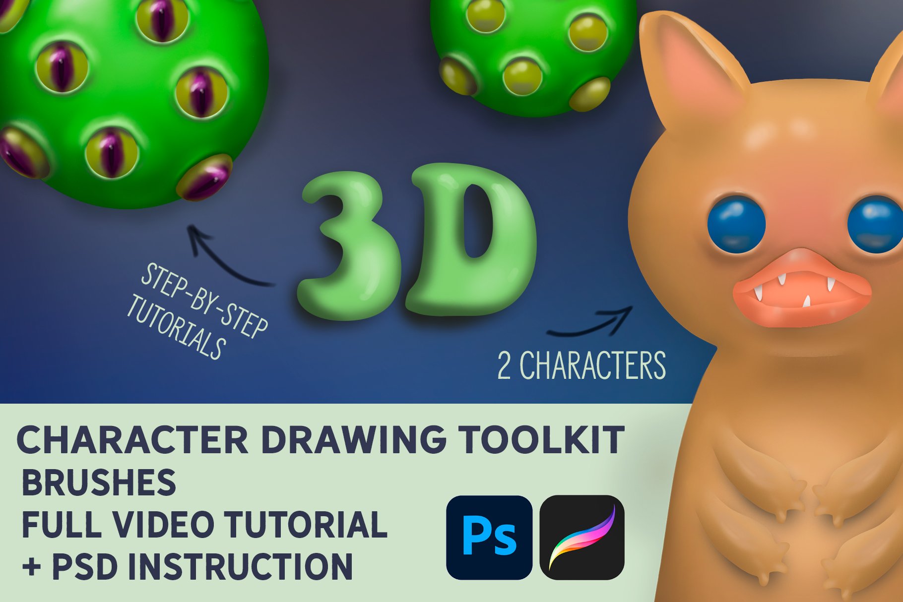 3d-character-drawing-toolkit-tutorial-design-cuts