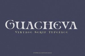 Guacheva Typeface