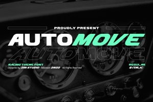 Automove Racing Font
