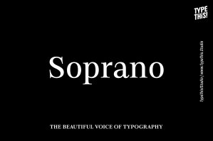 Soprano Font Family - The Beautiful Voice Of Typography