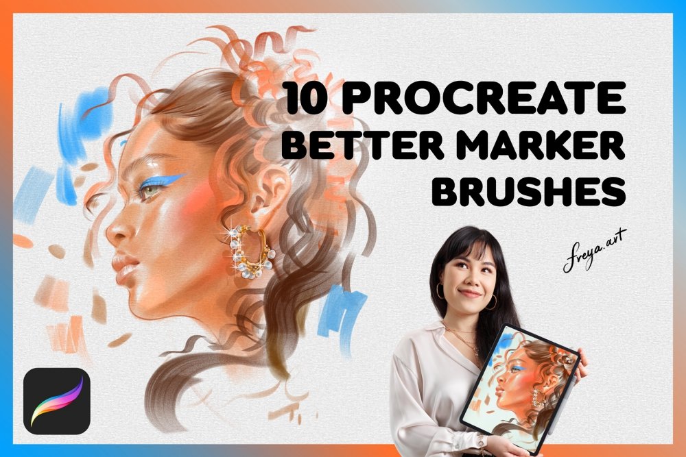 Marker Brushes Procreate | 10 Procreate Better Marker Brushes