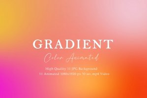 Gradient Color Textures & Animated Vol 2