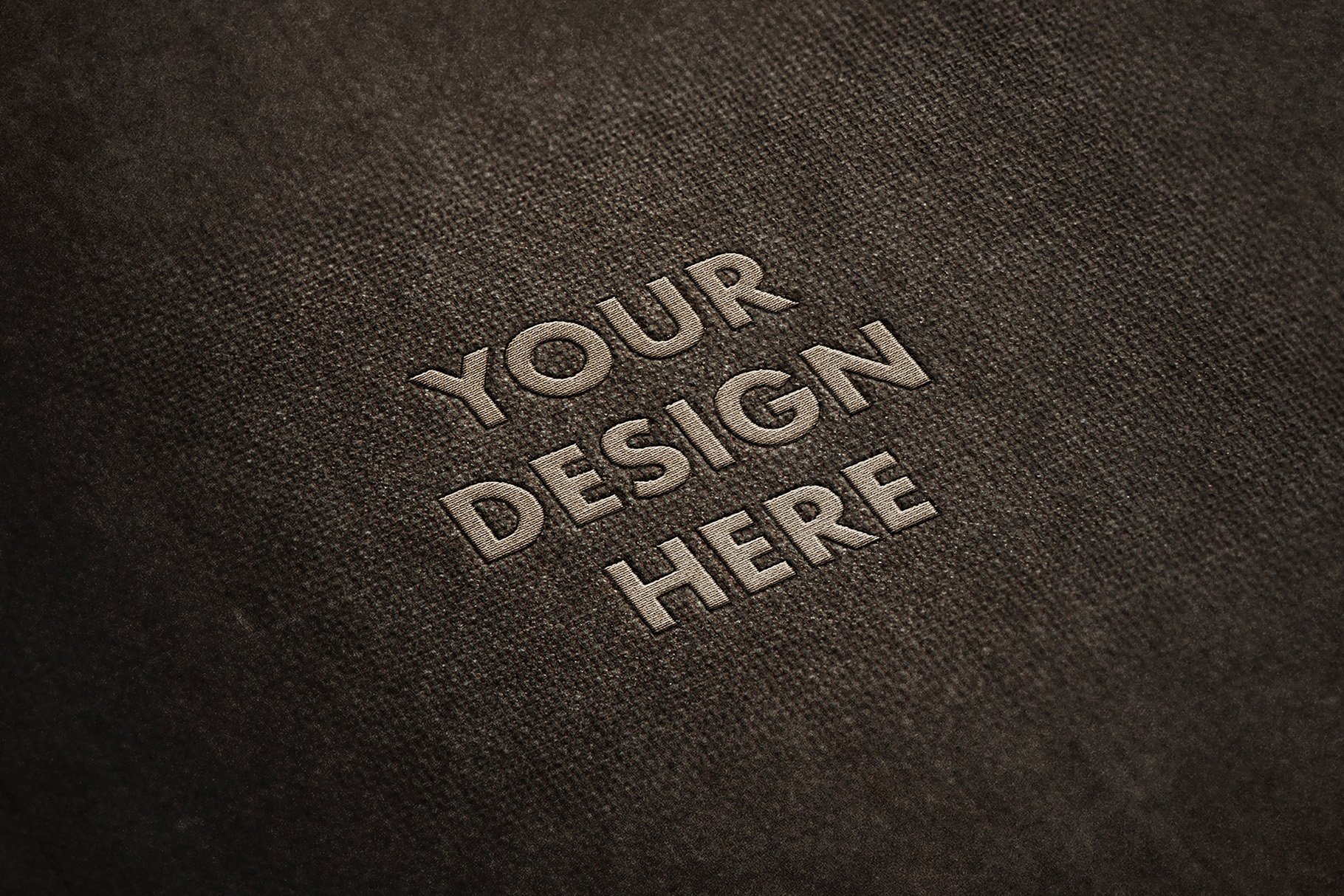 Embroidery Logo Mockup - Design Cuts