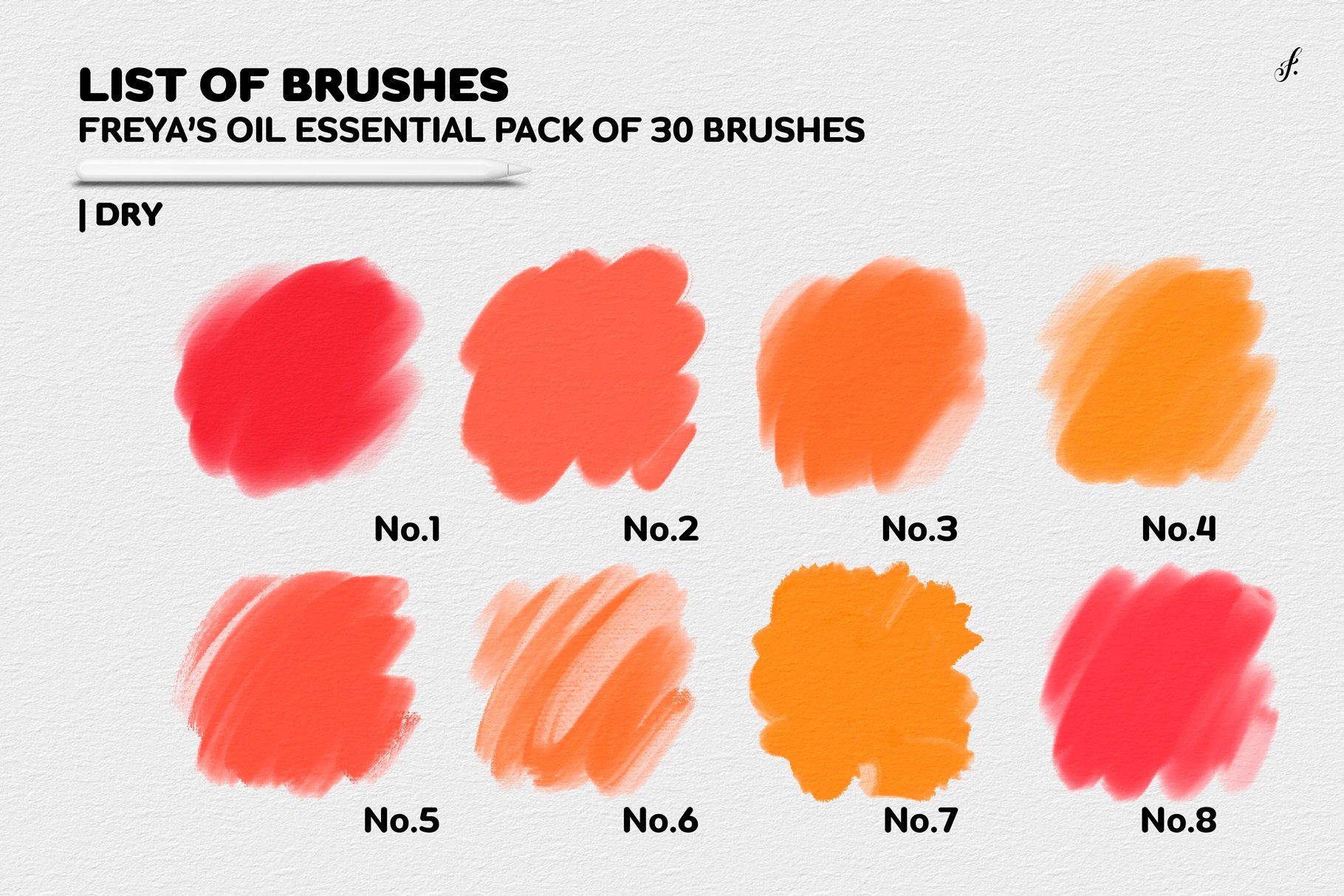 Marker Brushes for Procreate 5 - Design Cuts