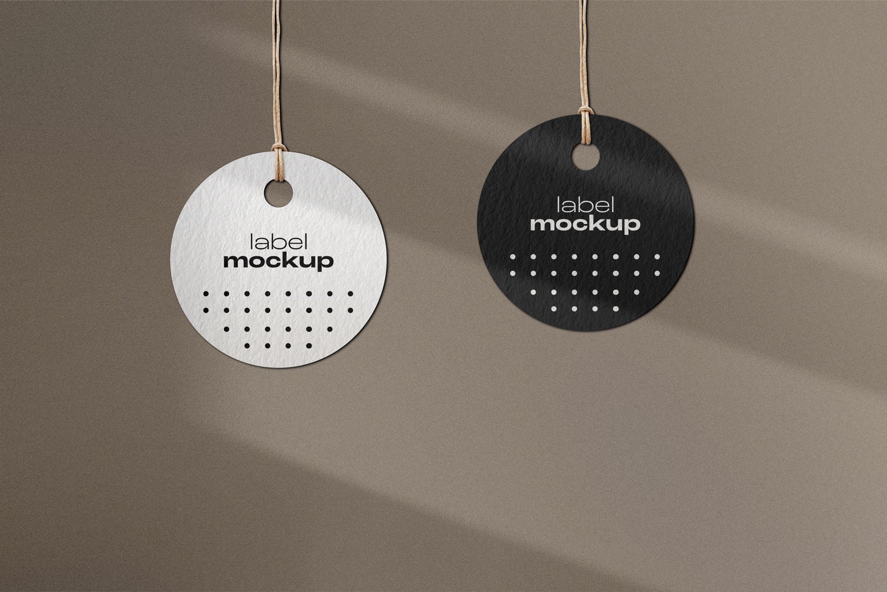 Label Tag Mockup - Design Cuts