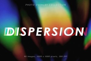Light Dispersion Photo Overlays