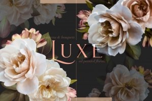 Luxe Oil Paint Floral Graphics