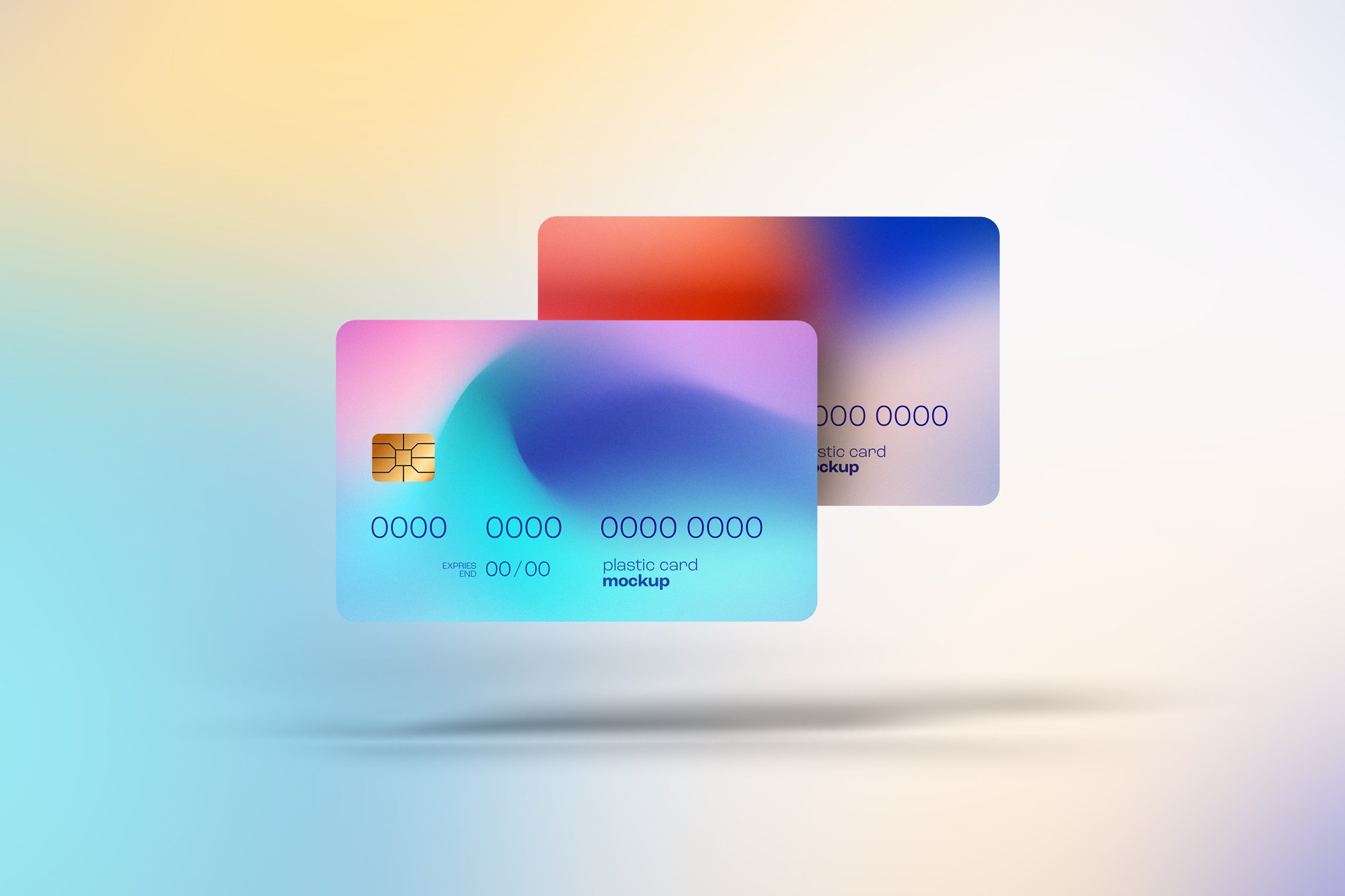 Plastic Card Mockup | Credit Card - Design Cuts