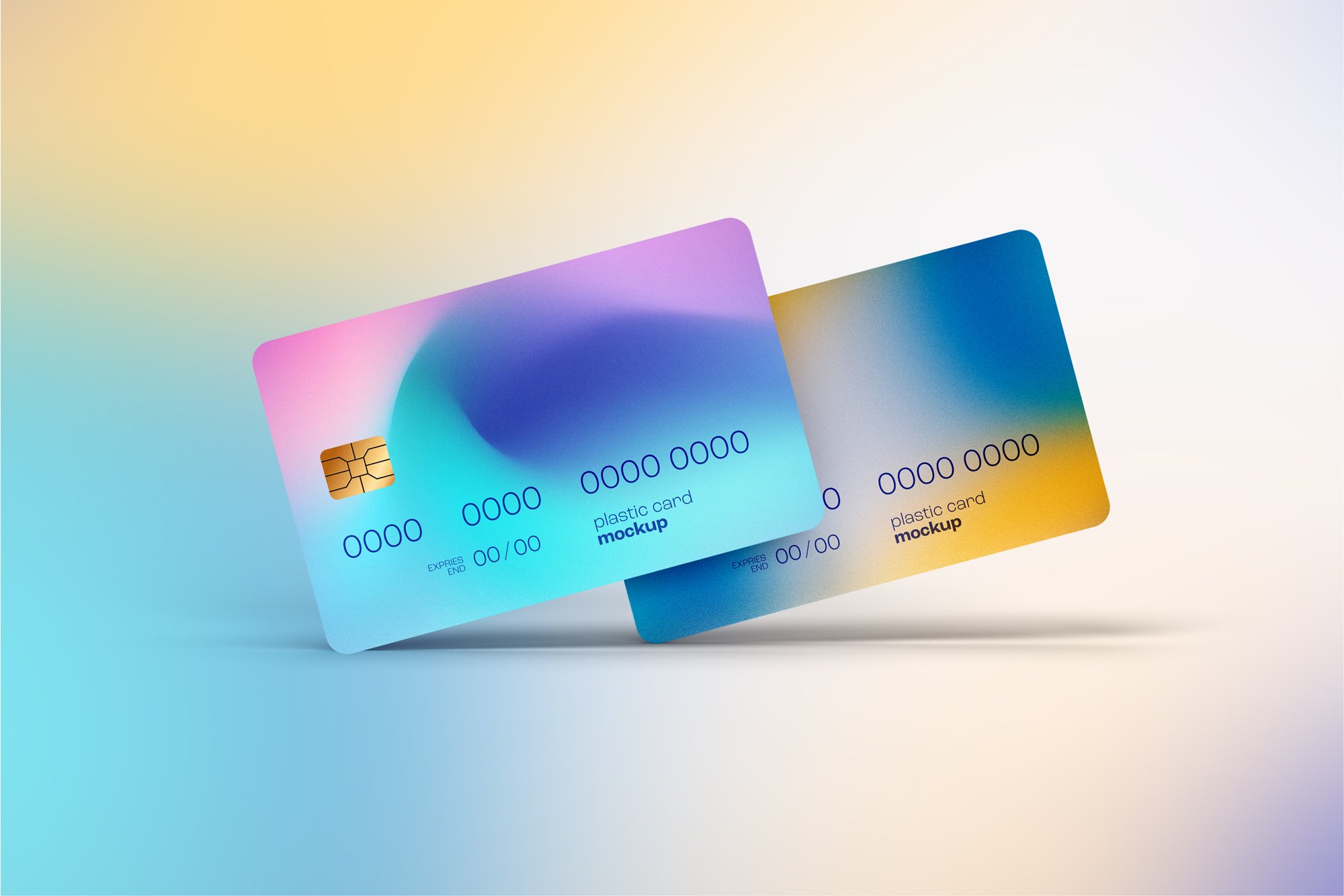 Plastic Card Mockup | Credit Card - Design Cuts