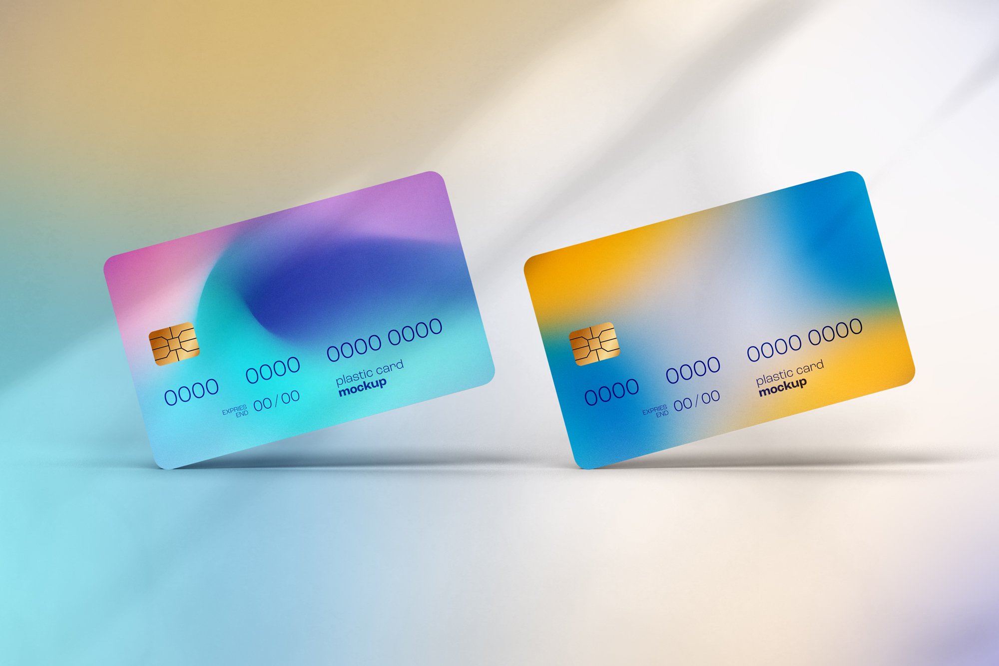 Plastic Card Mockup | Credit Card - Design Cuts